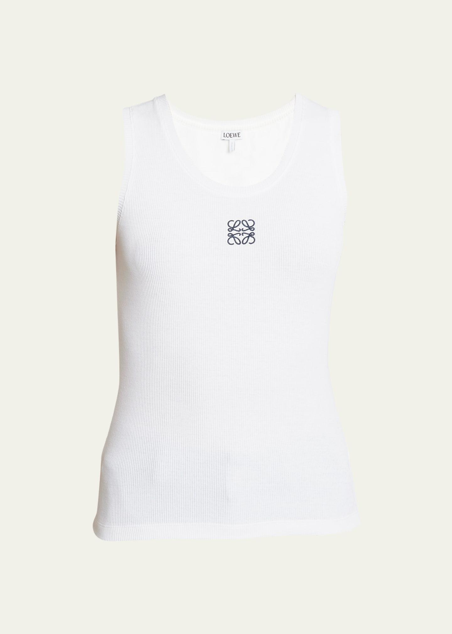 Anagram Logo Ribbed Tank Top Product Image