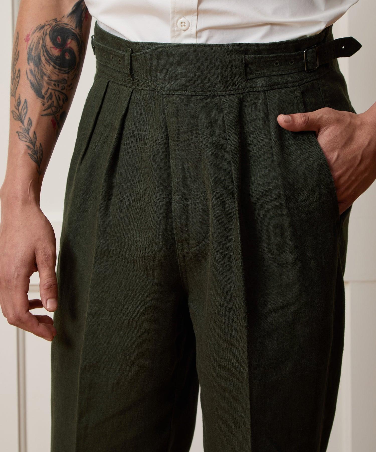 Linen Gurkha Trouser Product Image