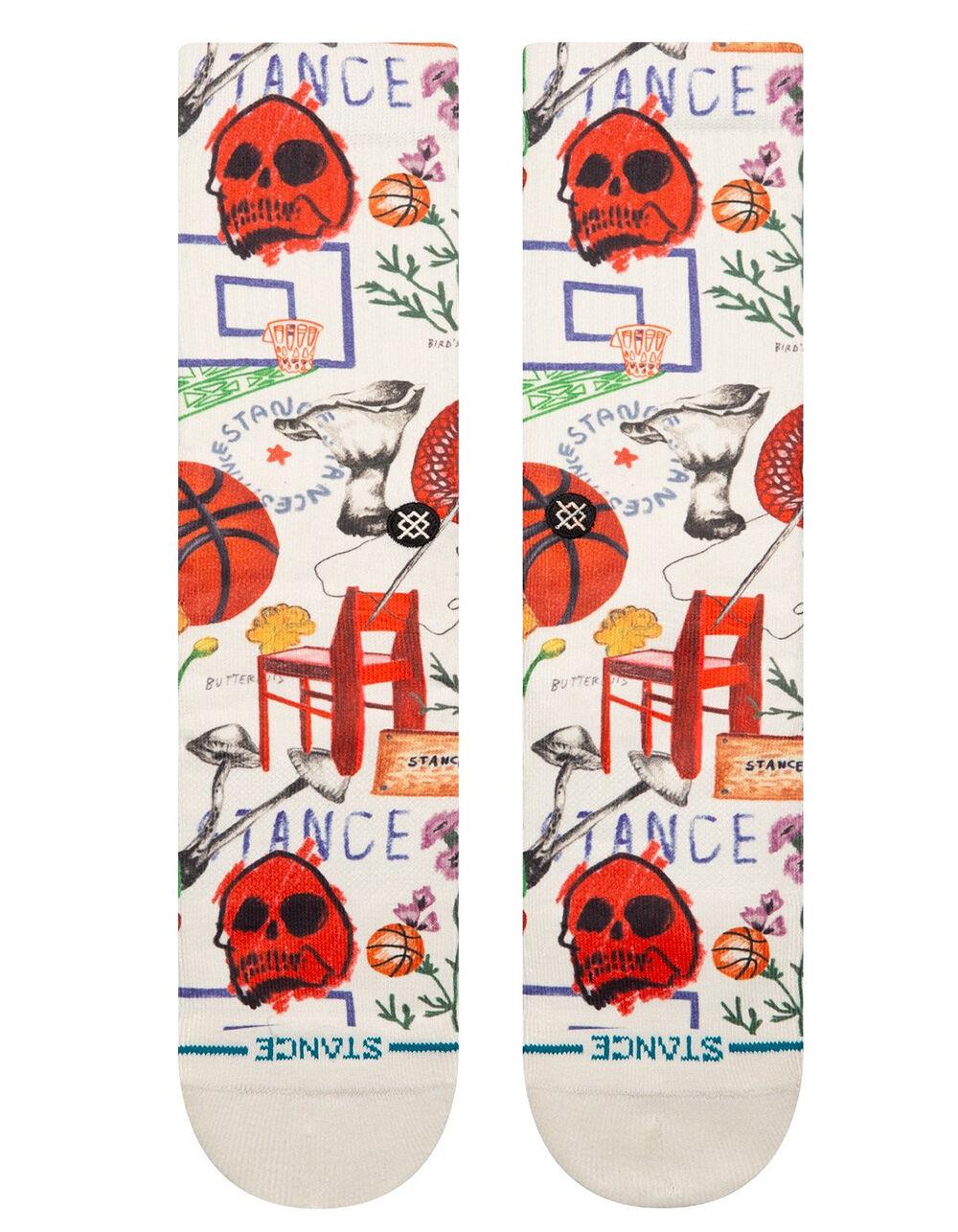 STANCE Calication Mens Crew Socks - NATURAL Product Image