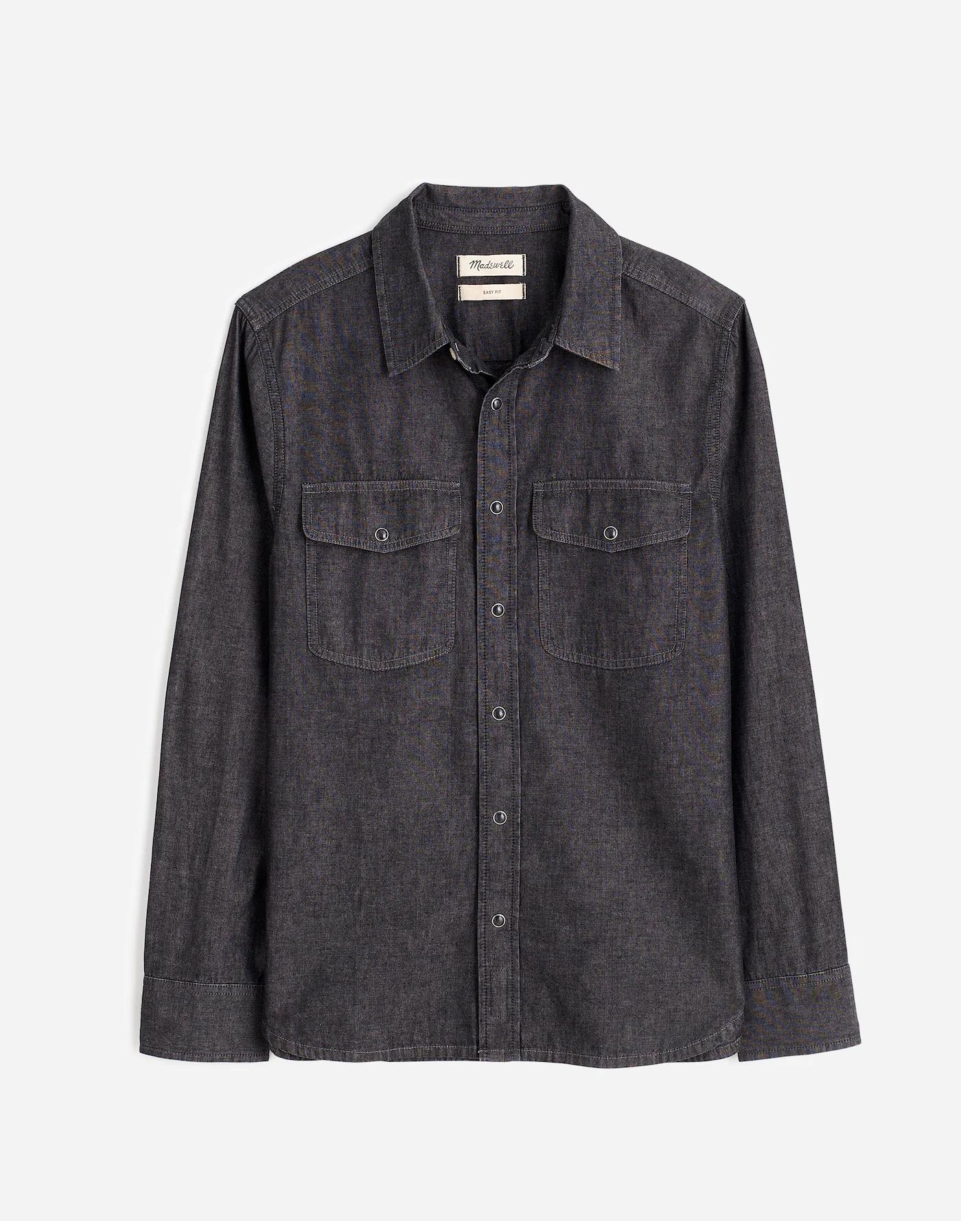 Western Easy Shirt in Chambray Product Image
