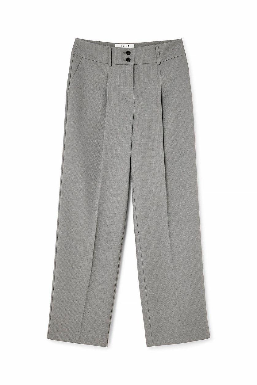 Loose Mid Waist Trousers Product Image