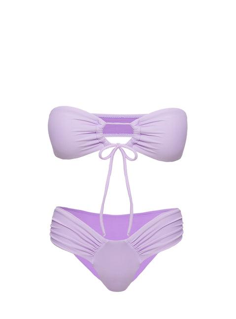 Tropical Vibes Bikini Bottoms Purple Product Image