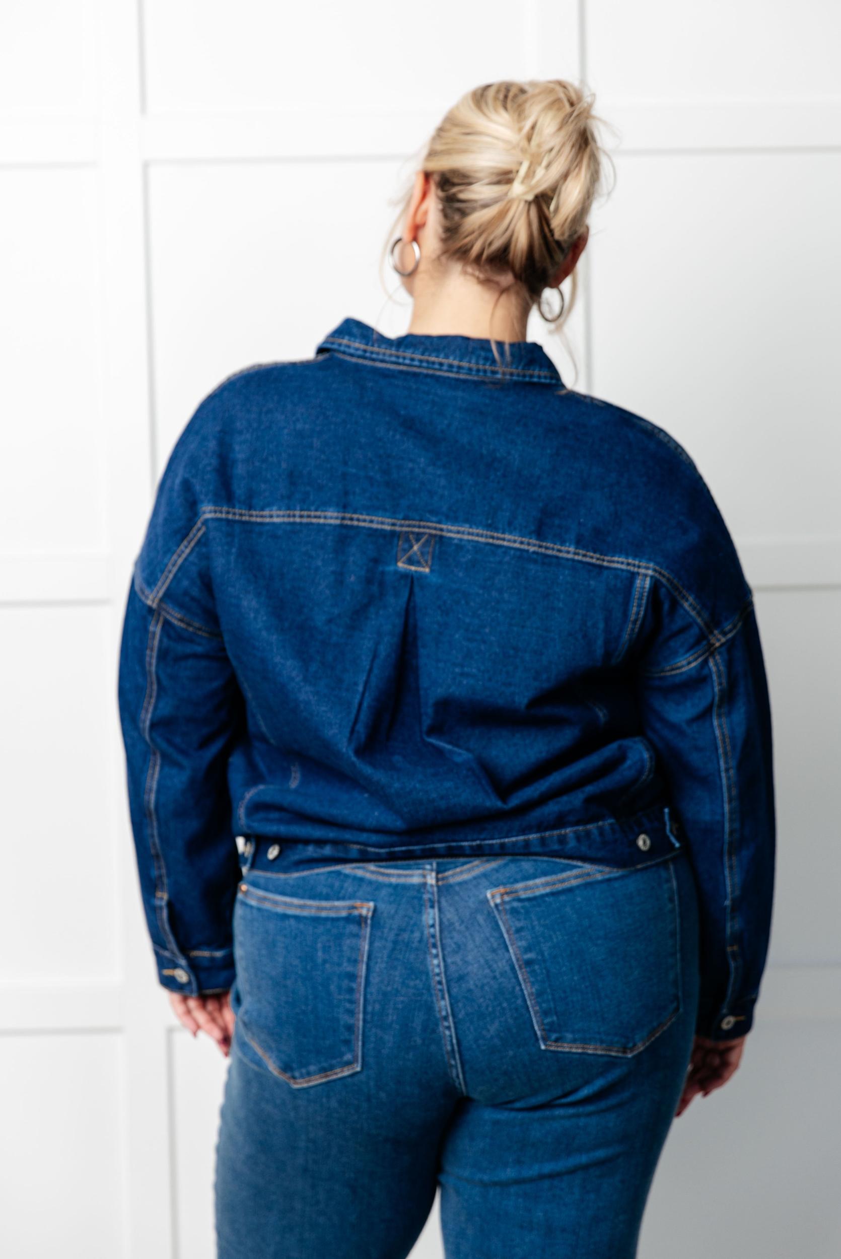 Have We Met Oversized Denim Jacket (Online Exclusive) Product Image