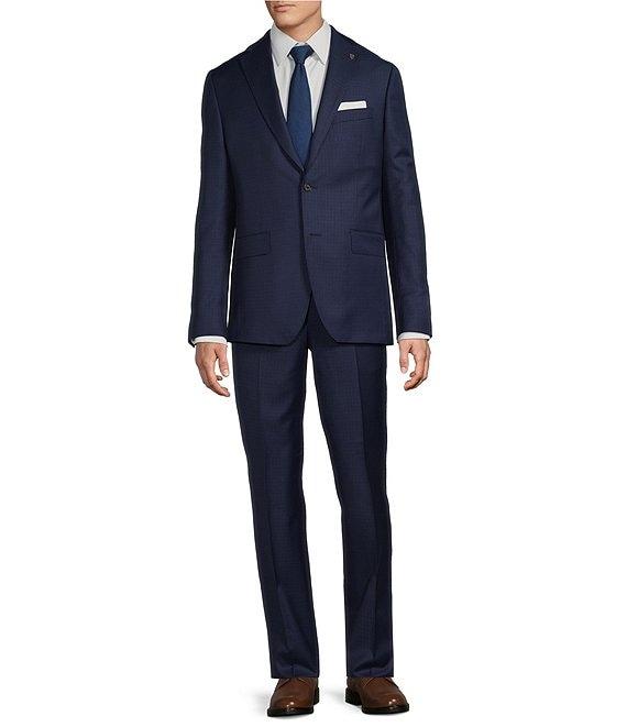 Cremieux Modern Fit Flat Front Solid 2-Piece Suit Product Image
