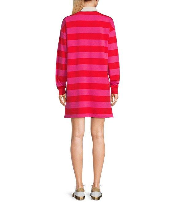Copper Key Rugby Stripe Dress Product Image
