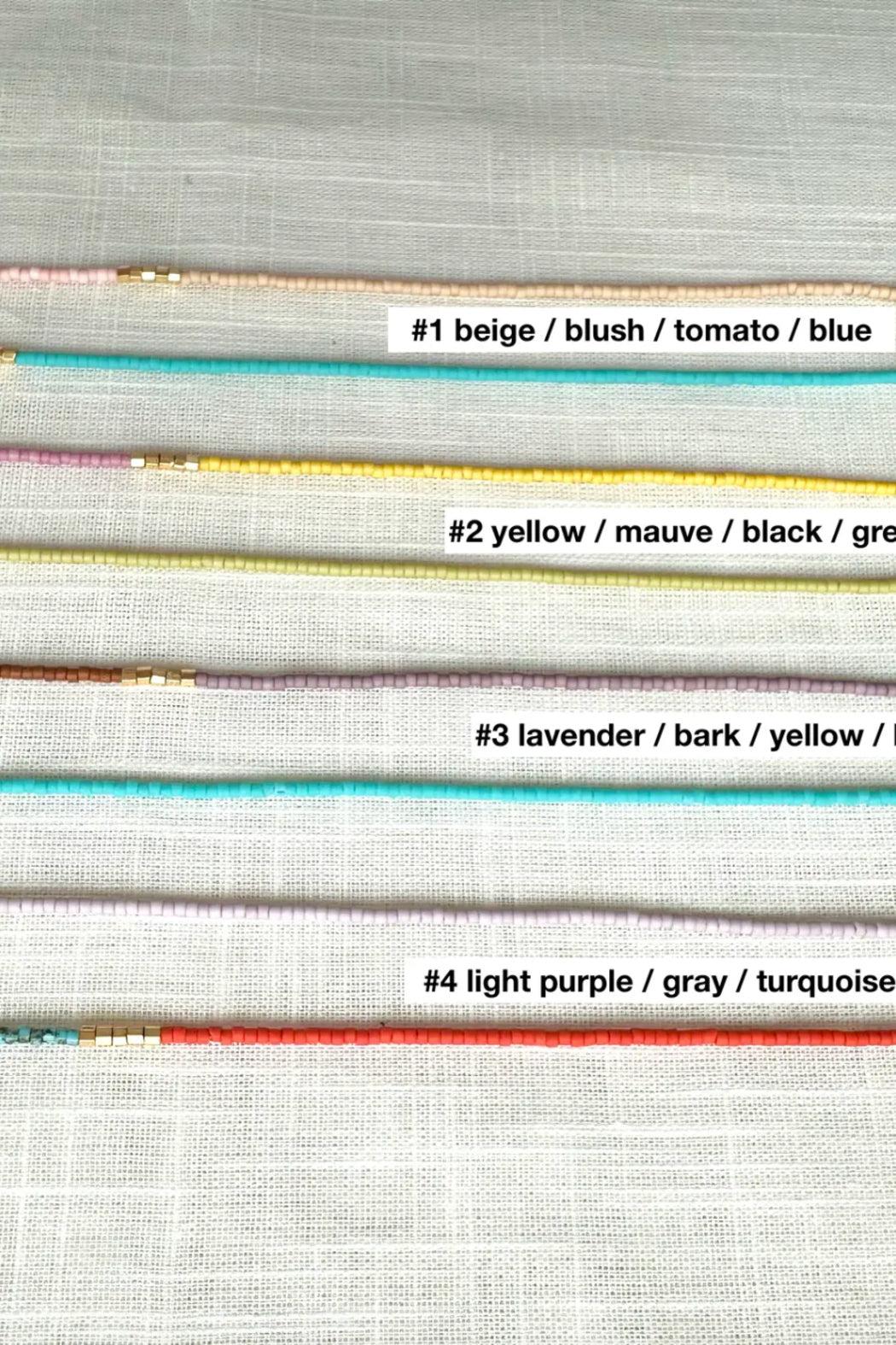 Cassis Beaded Necklace Product Image