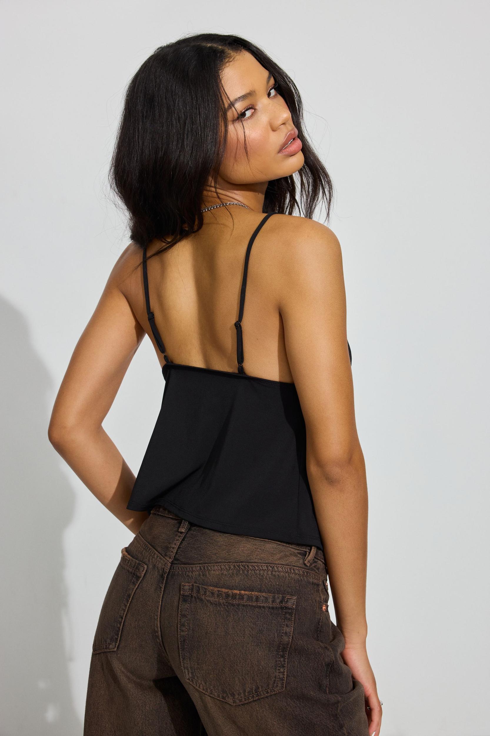 Tie Front Cami Top Product Image