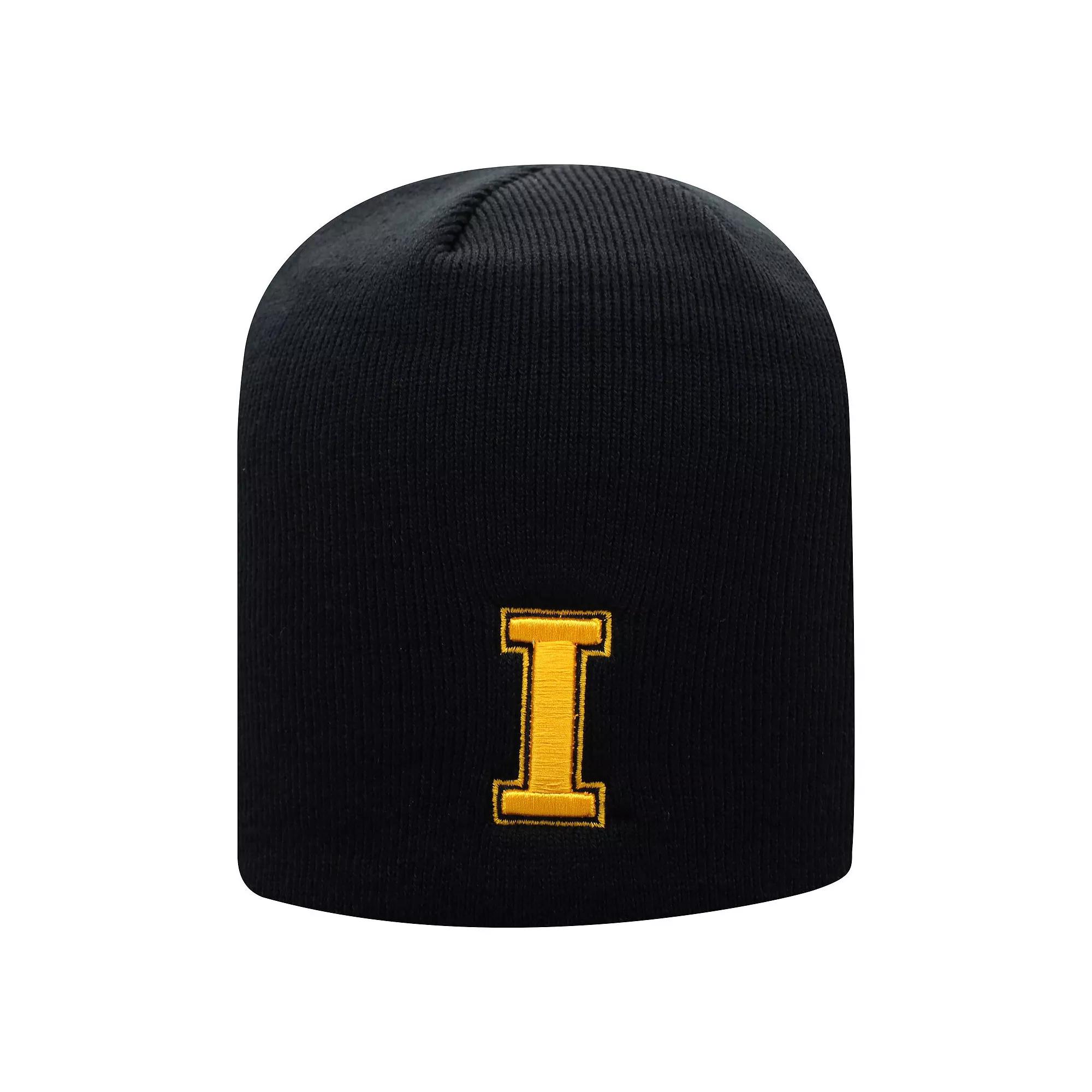 Men's Top of the World Black Idaho Vandals Core Knit Beanie, Nc2 Black Product Image