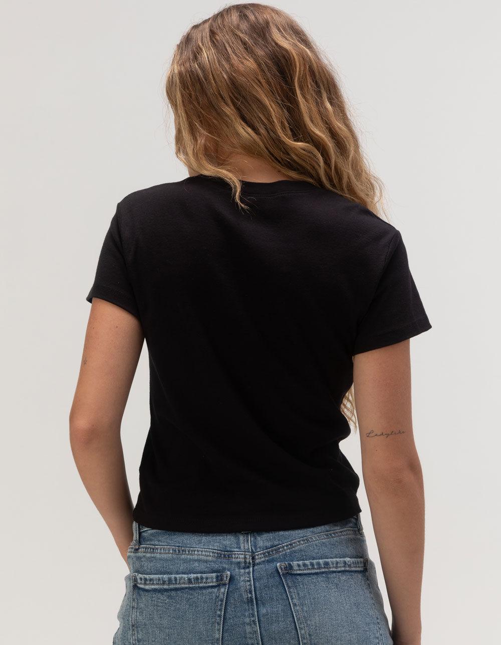 BEETLEJUICE Womens Baby Tee - BLACK Product Image