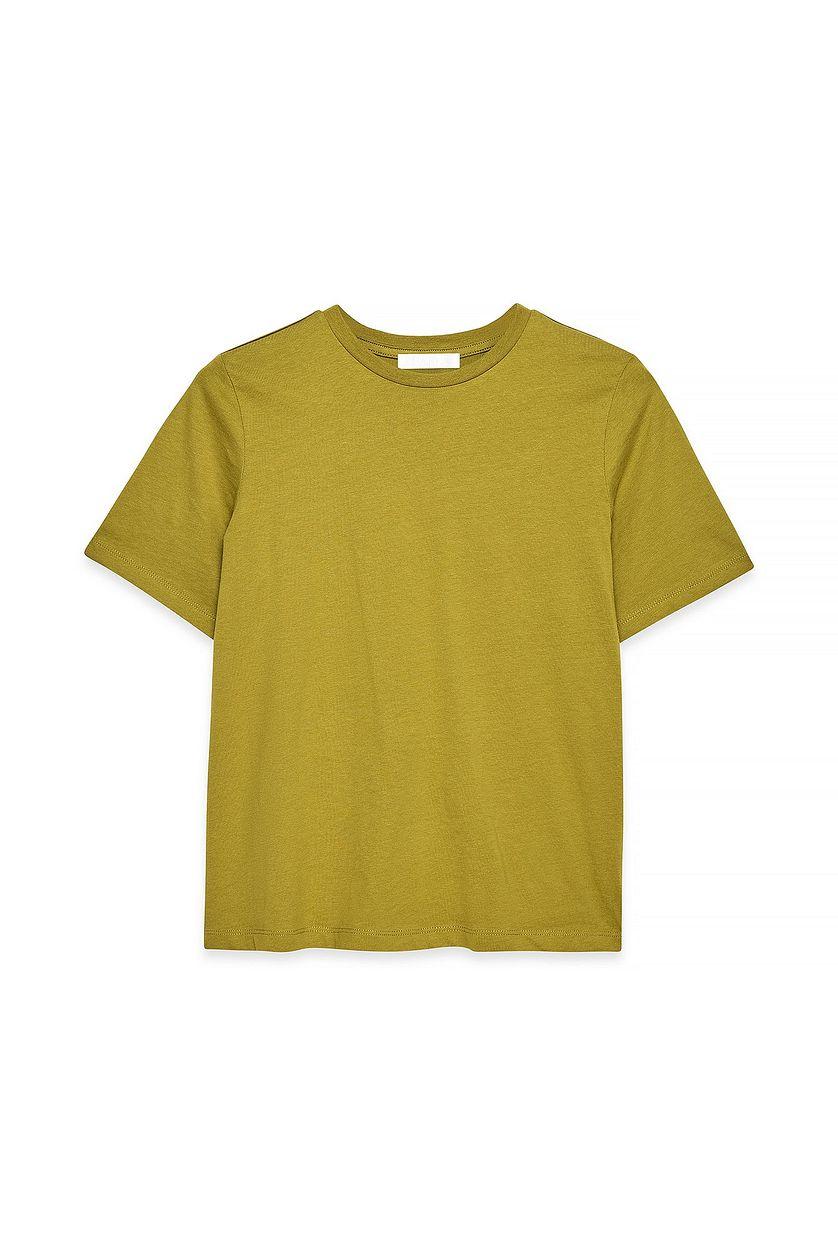 Round Neck Cotton T-Shirt Product Image