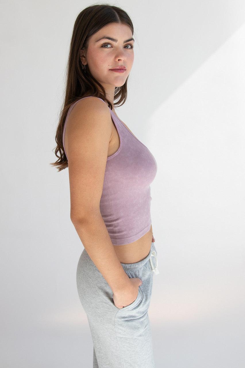 Acid Wash Seamless Tank Product Image