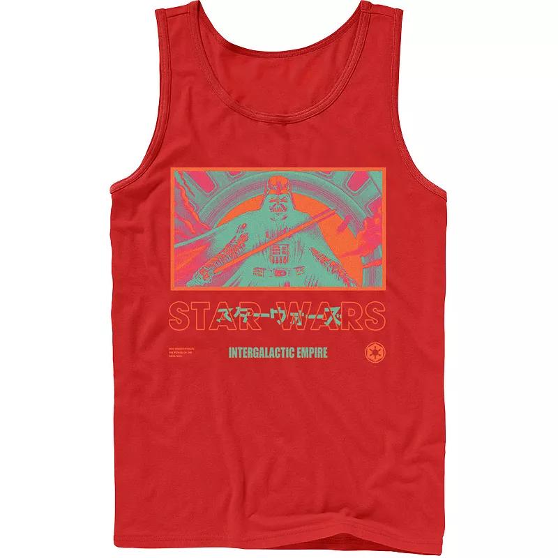 Men's Star Wars Bright Baddies Vader Tank Top,  Product Image