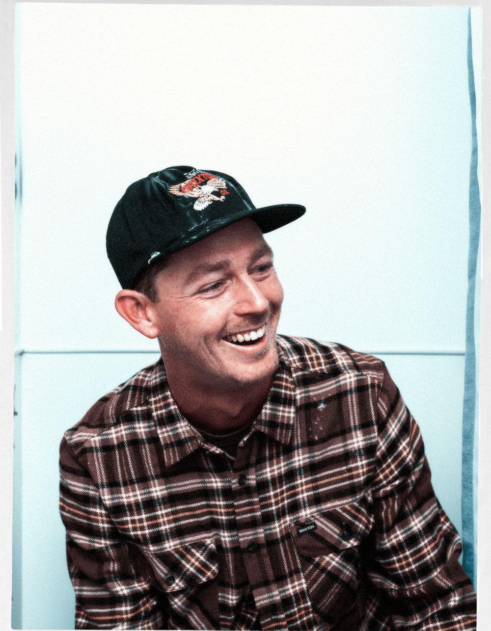 BRIXTON Keller Snapback Hat - BLACK COMBO Product Image