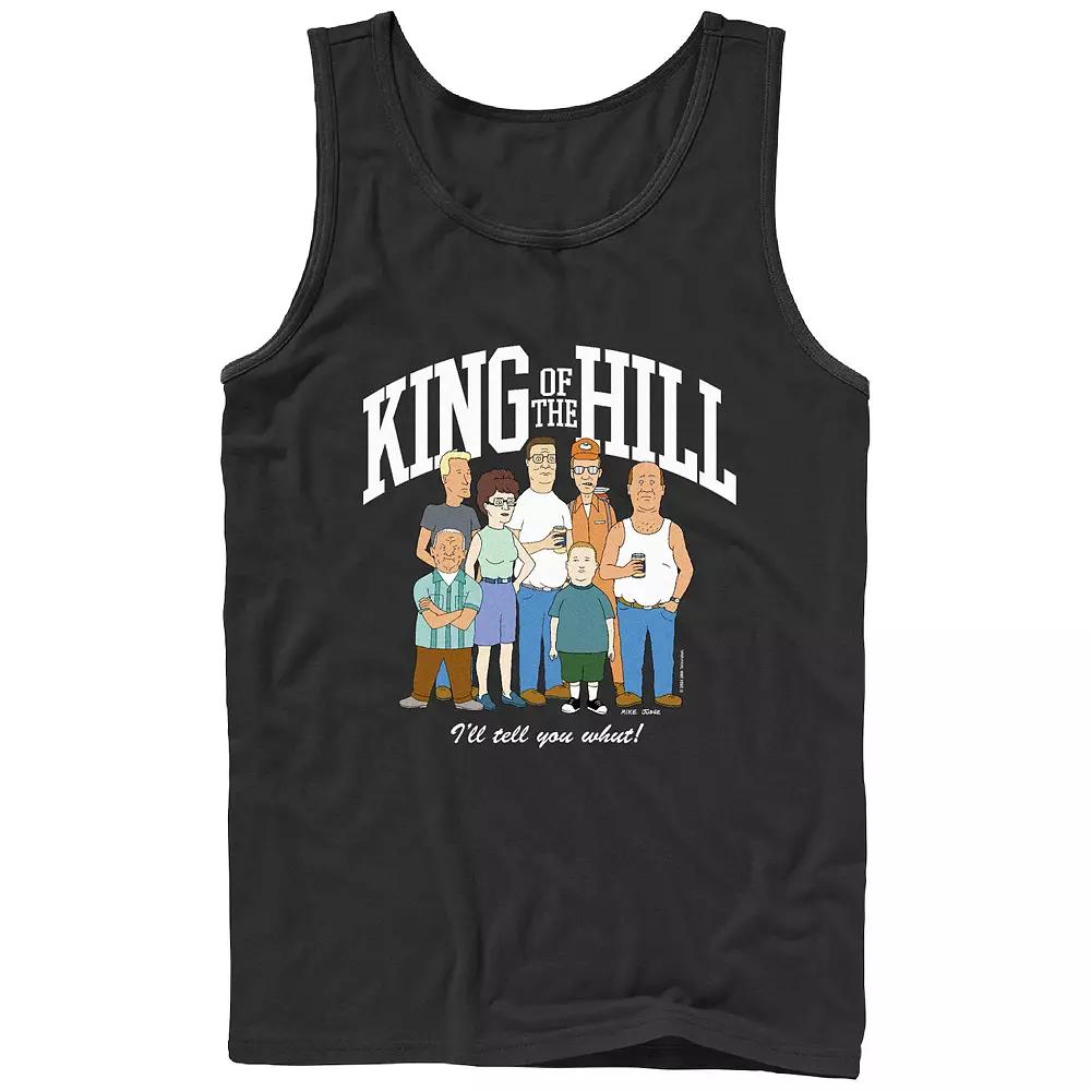 Men's King Of The Hill Group Photo Graphic Tank,  Product Image