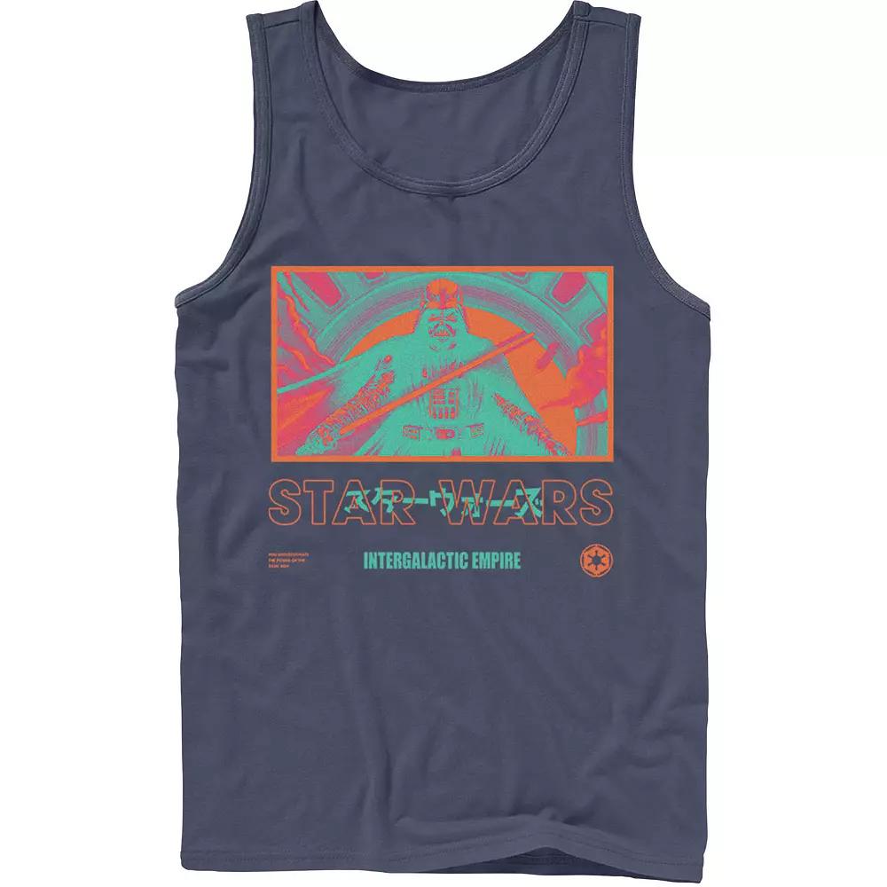 Men's Star Wars Bright Baddies Vader Tank Top,  Product Image