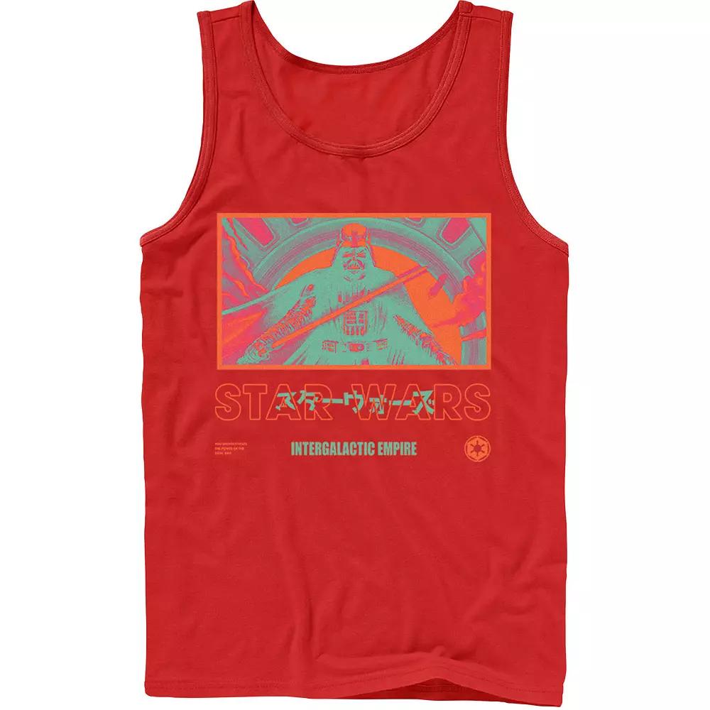 Men's Star Wars Bright Baddies Vader Tank Top,  Product Image
