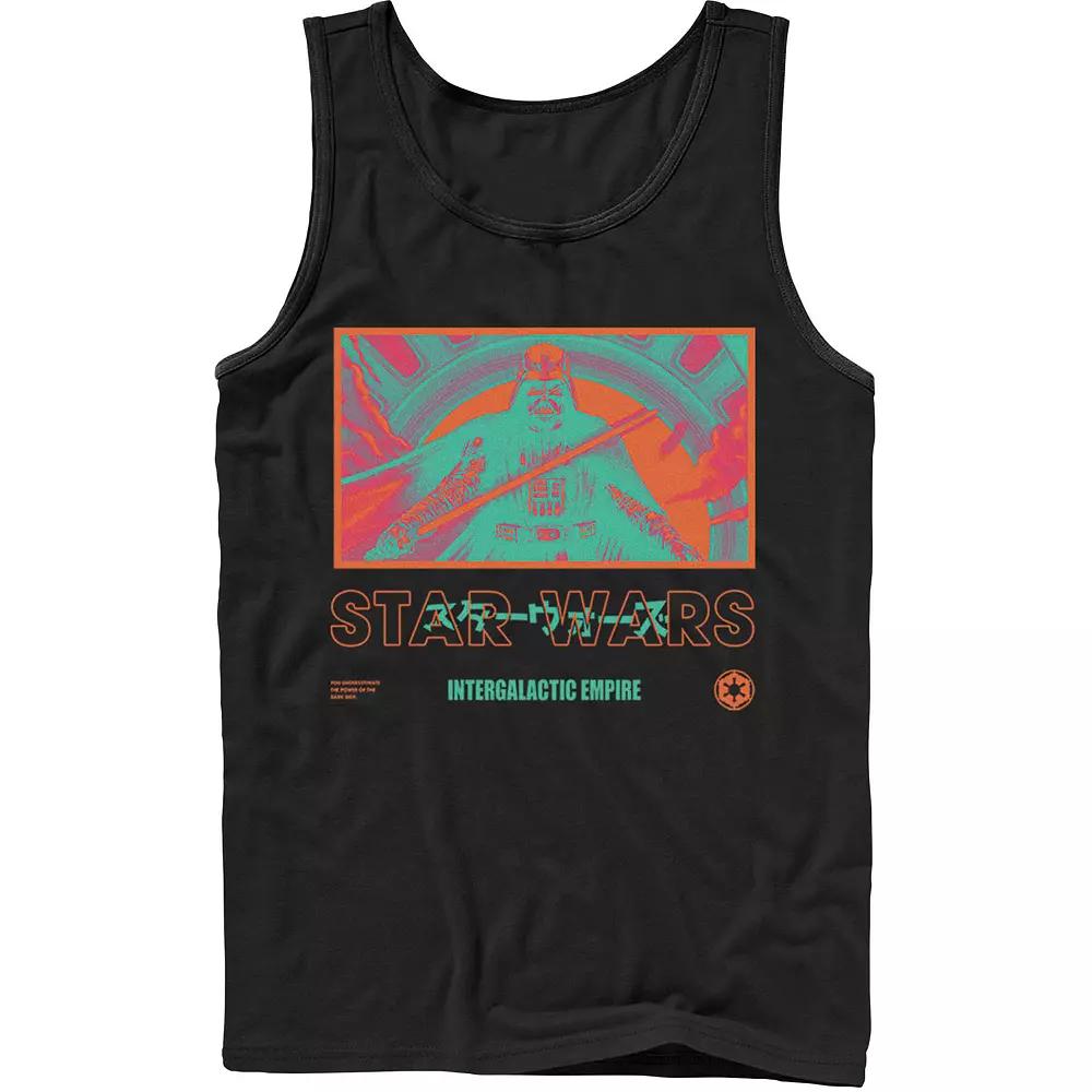 Men's Star Wars Bright Baddies Vader Tank Top,  Product Image