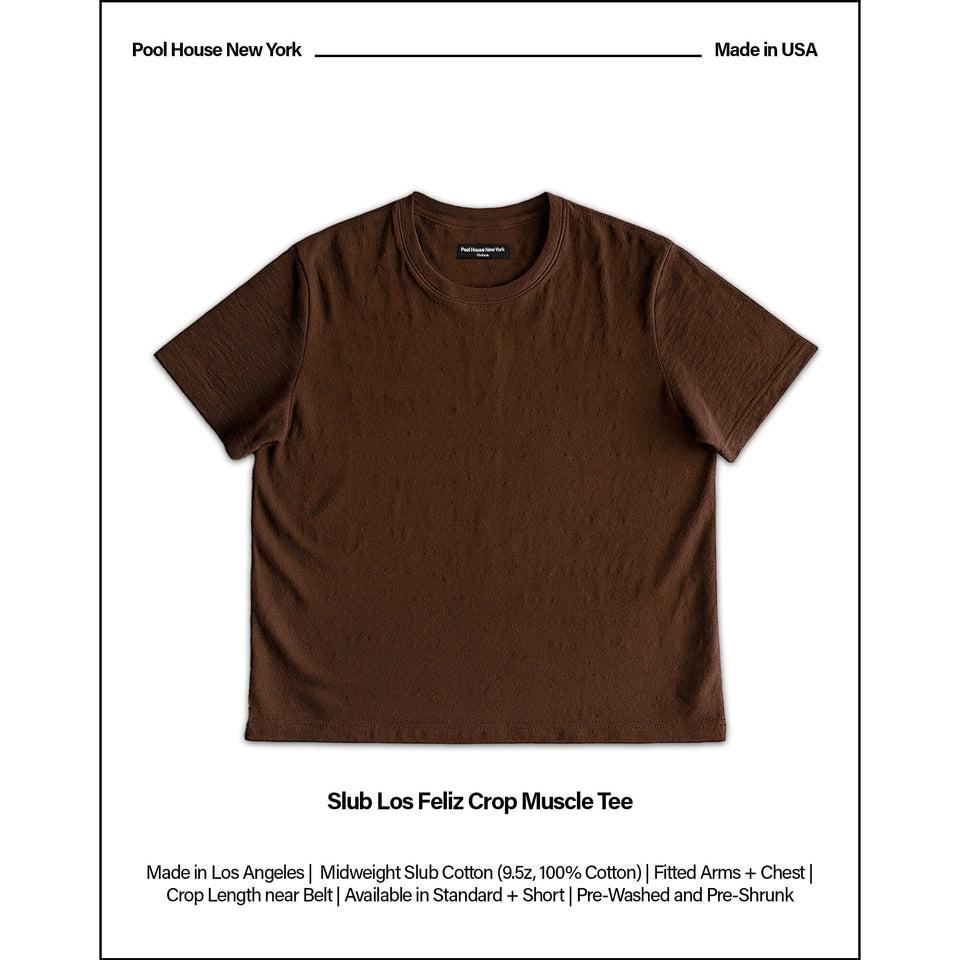 2-Pack | Los Feliz Crop Muscle Tee II | Slub Product Image