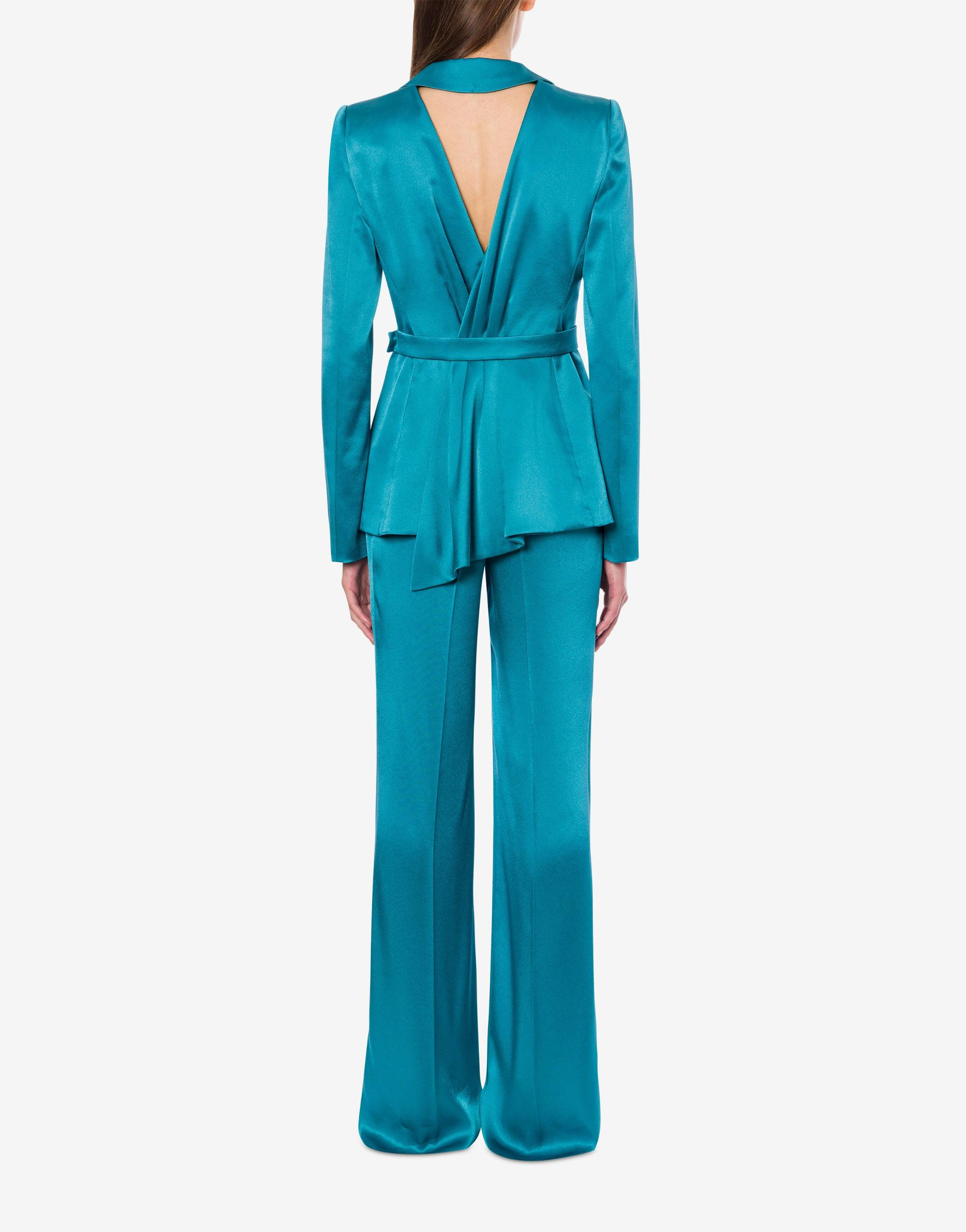 Cut-out satin jacket Product Image