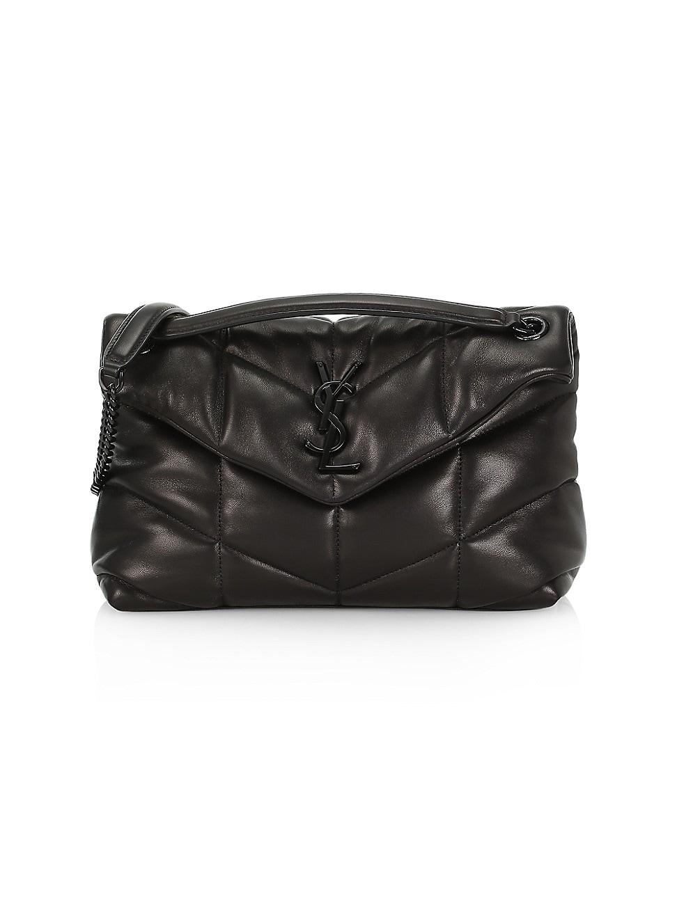 Womens Puffer Small Shoulder Bag in Nappa Leather Product Image