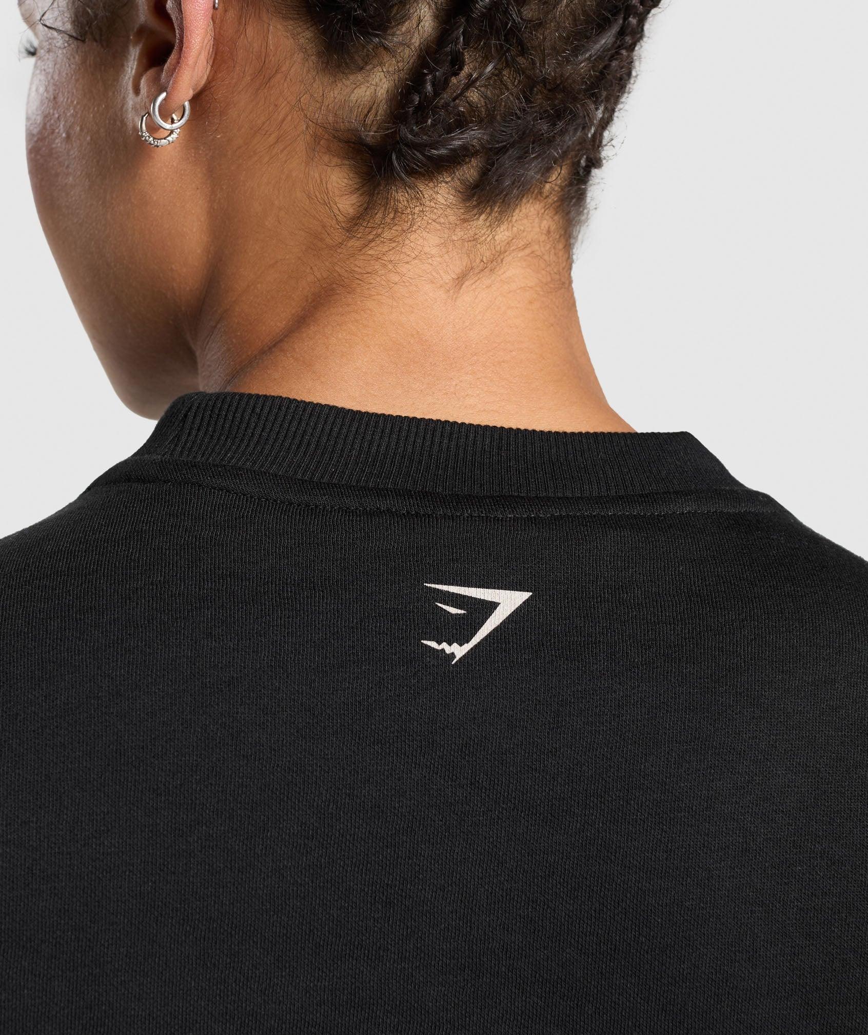 Lifting Essentials Graphic Brushed Oversized Sweatshirt Product Image