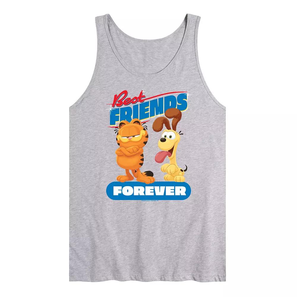 Men's Garfield The Movie Best Friends Forever Tank Top,  Product Image