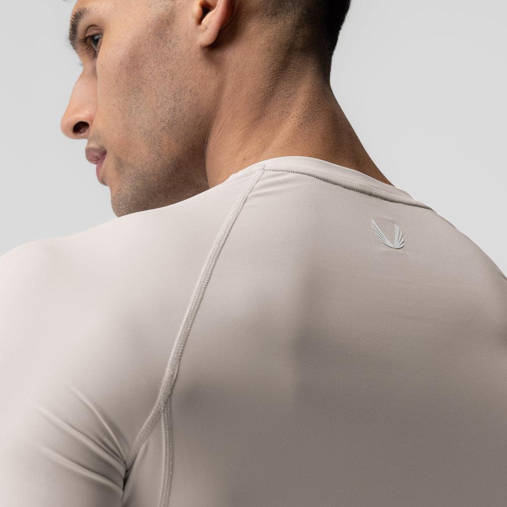 1027. WarpFlexx-Lite® Half-Sleeve Baselayer - Chai Product Image