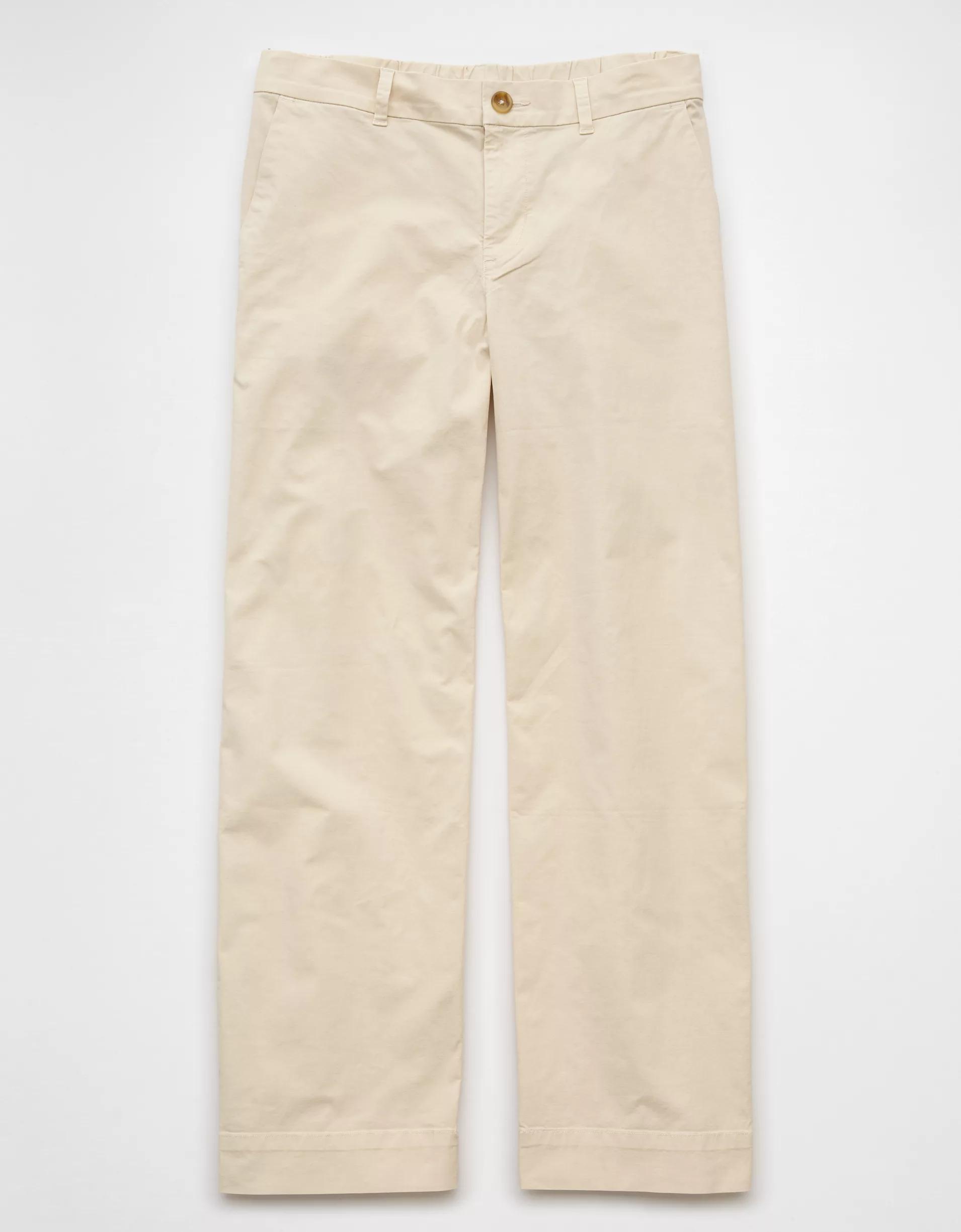 AE Stretch Stovepipe Khaki Pant Product Image