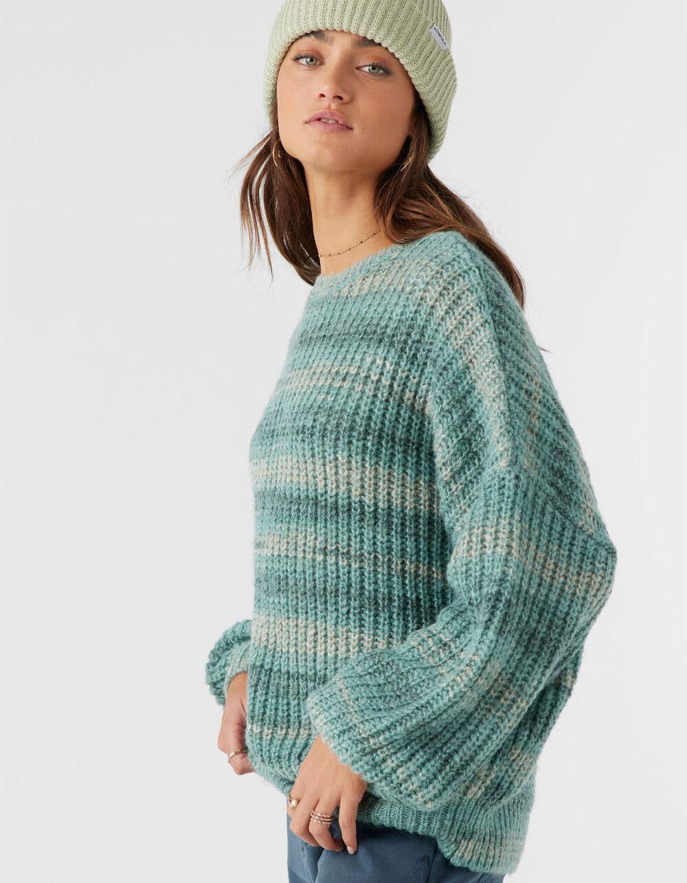 O'NEILL Bayou Ombre Womens Striped Slouchy Sweater - BLUE COMBO Product Image