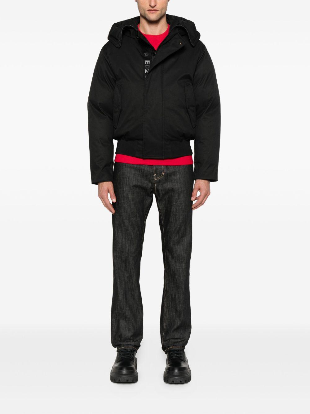 cotton contrast-stitch jeans Product Image