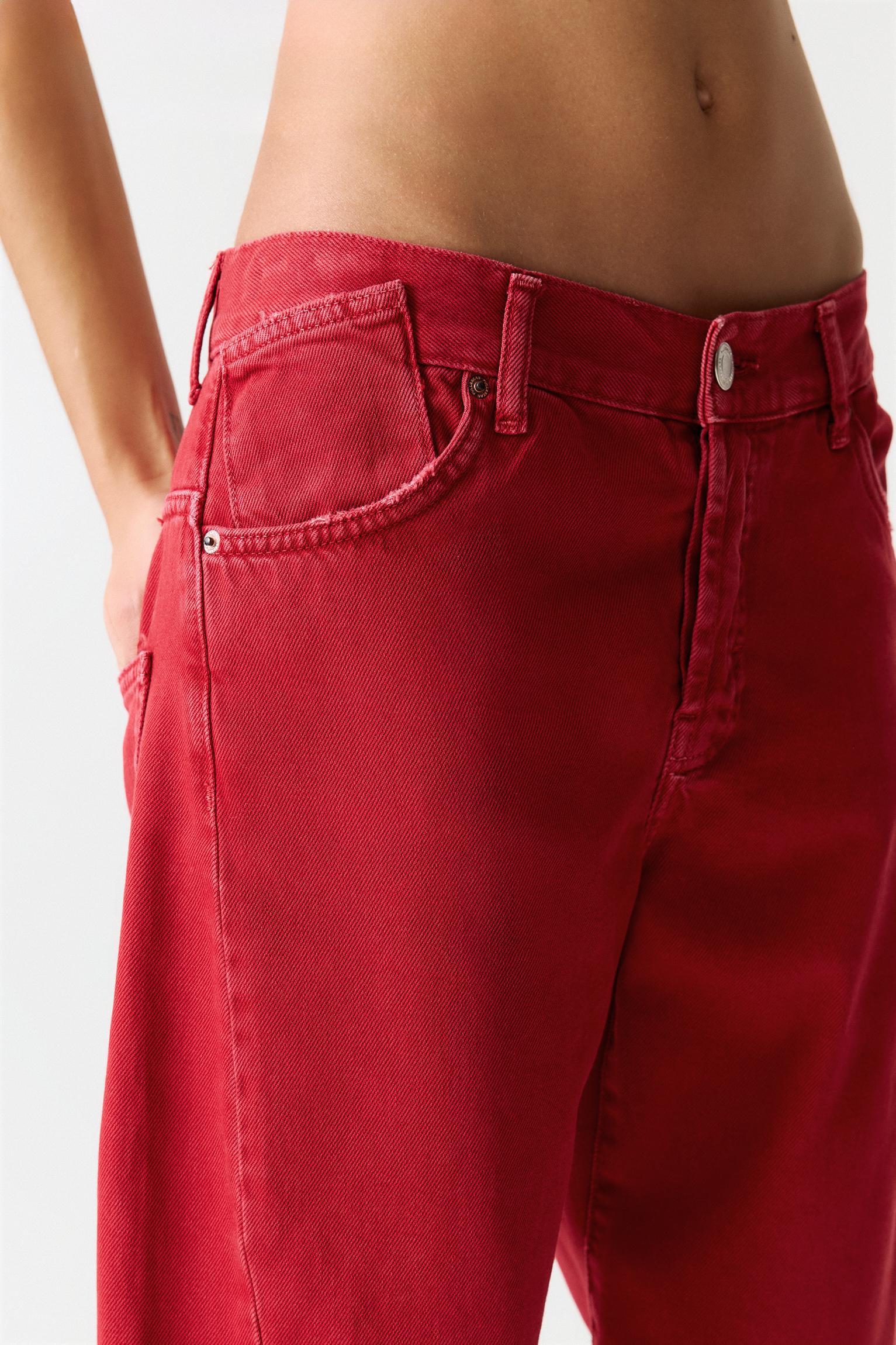 Baggy jeans with seam details Product Image