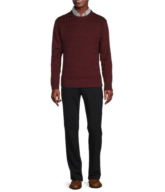 Daniel Cremieux Signature Label Supima Diamond Pattern Sweater Product Image