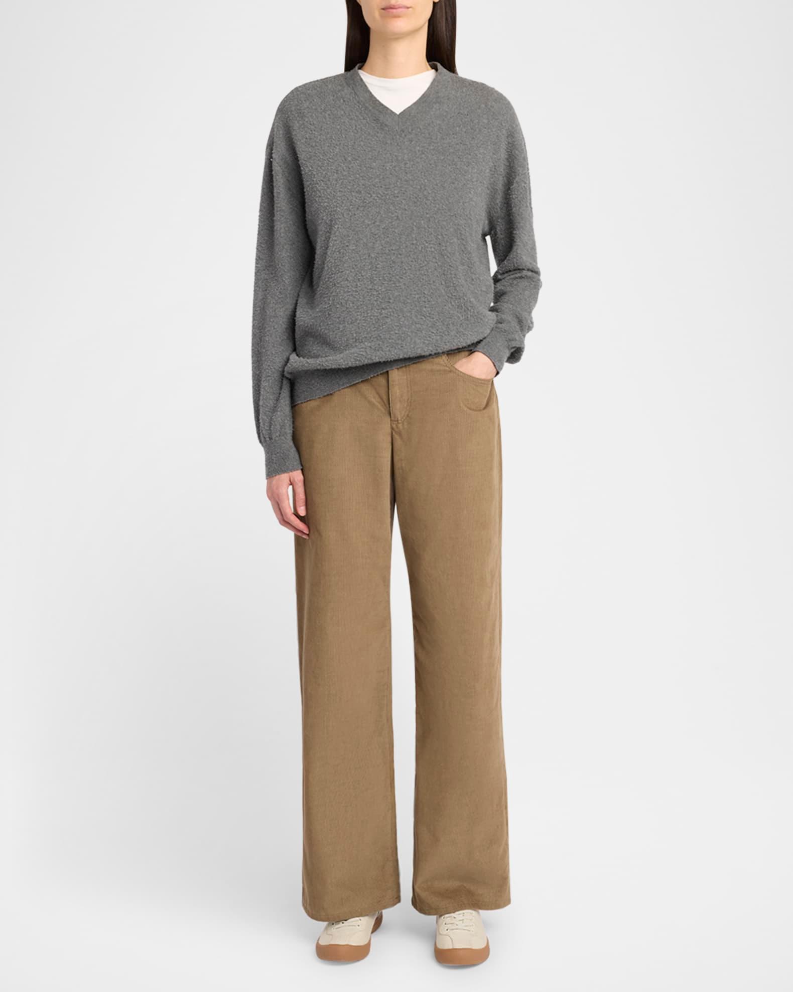 Eglitta Corduroy Wide-Leg Pants Product Image
