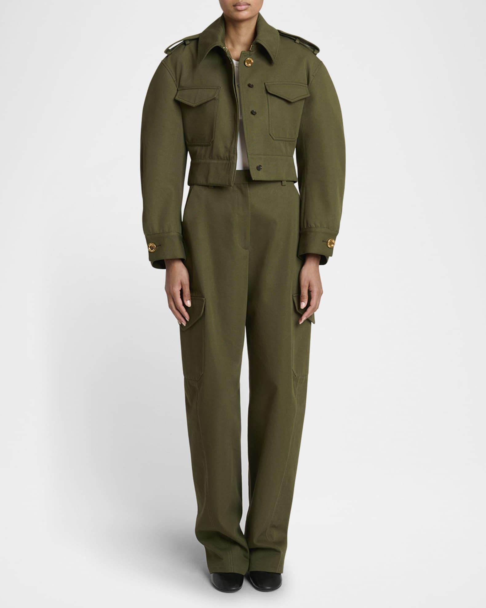 Cocoon Cropped Utility Jacket Product Image