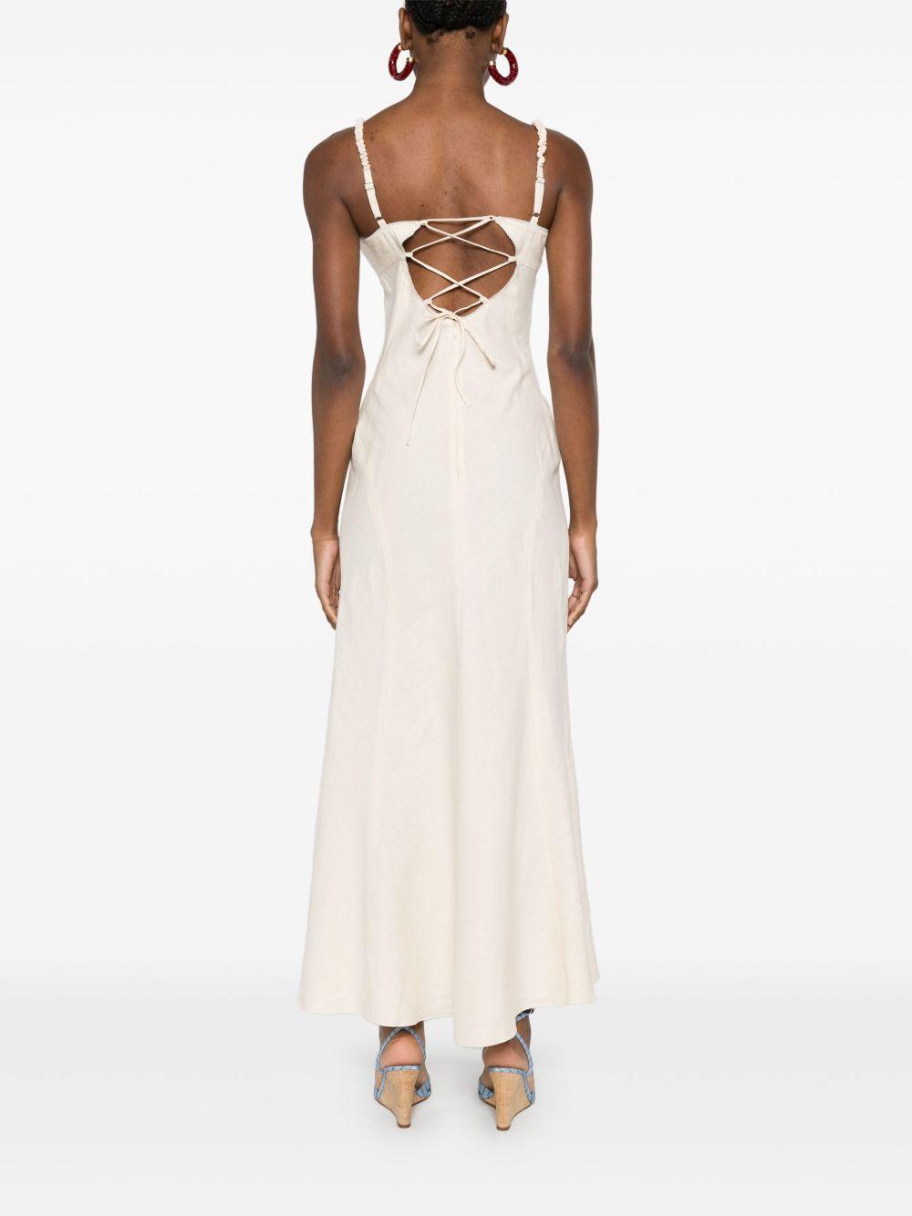 strap-detail maxi dress Product Image