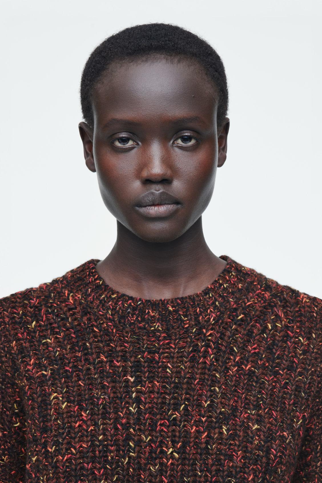 FLECKED MERINO WOOL SWEATER Product Image