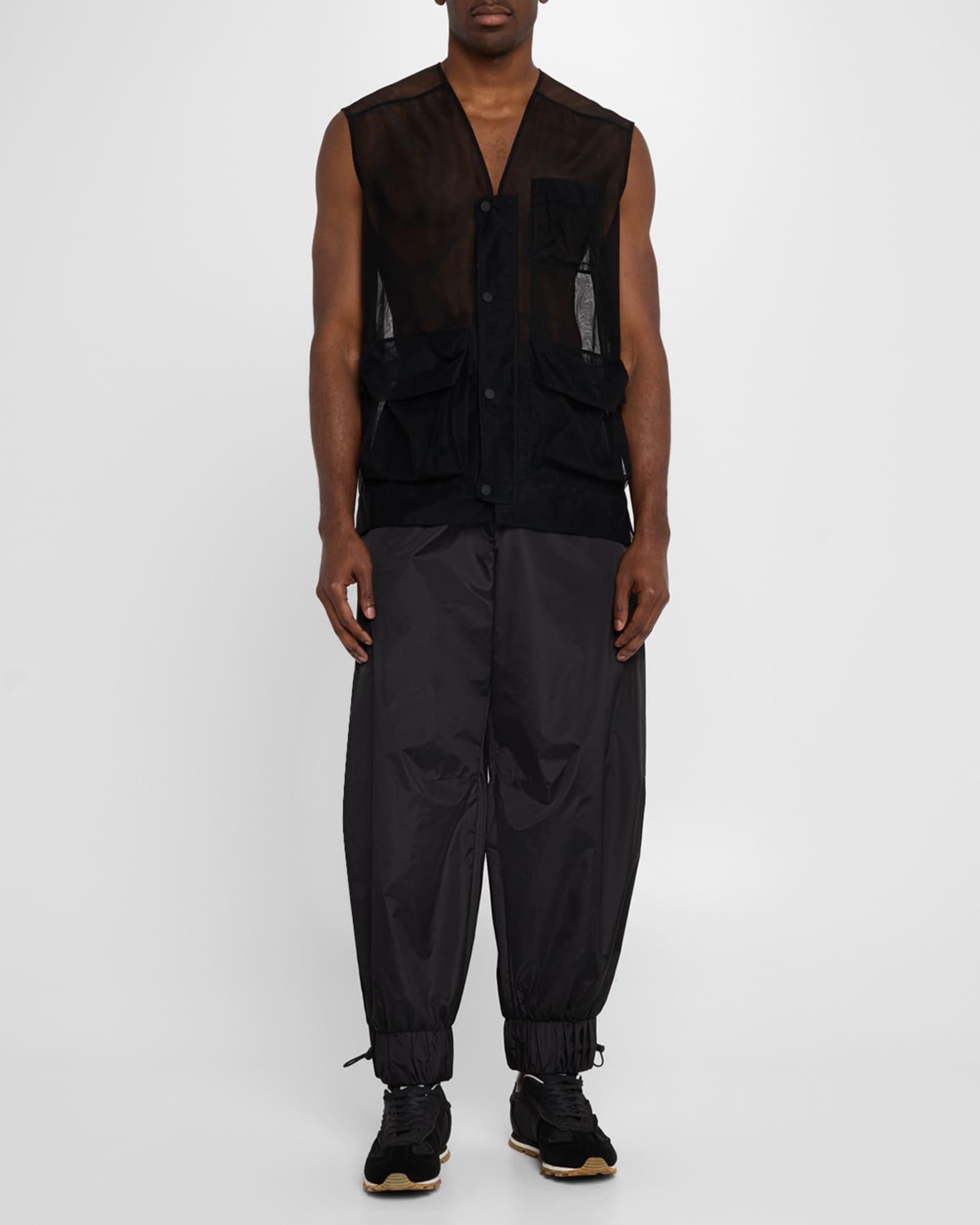 Men's Wide-Leg Track Pants Product Image