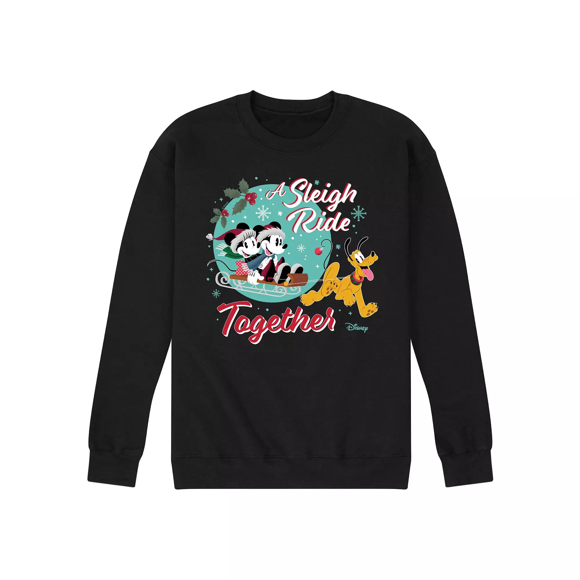 Disney's Men's Sleigh Ride Together Fleece,  Product Image