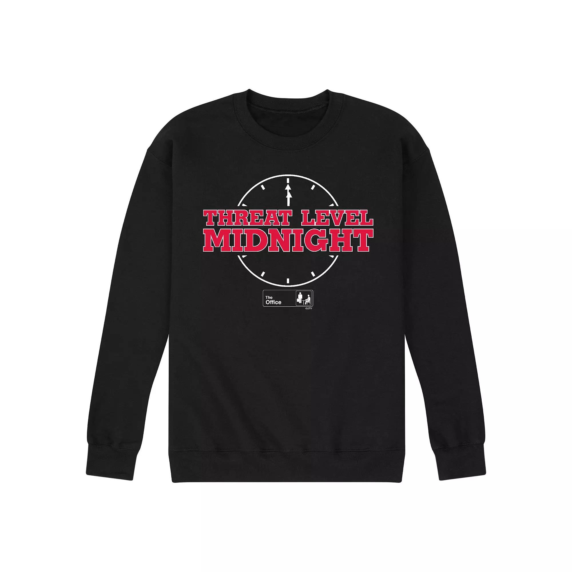 Men's Disney Mickey Mouse Ears Wreath Fleece Sweatshirt,  Product Image