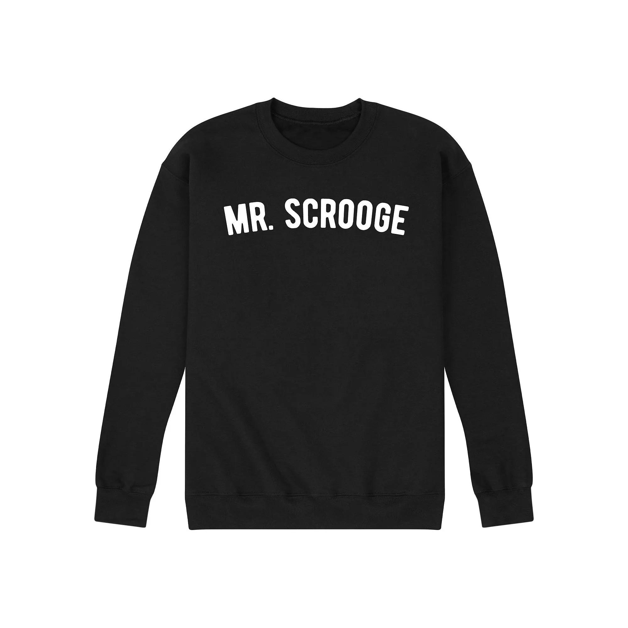 Men's Mr. Scrooge Sweatshirt,  Product Image