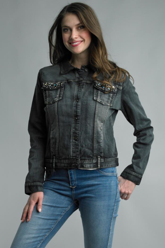 JEWEL DENIM JACKET Product Image