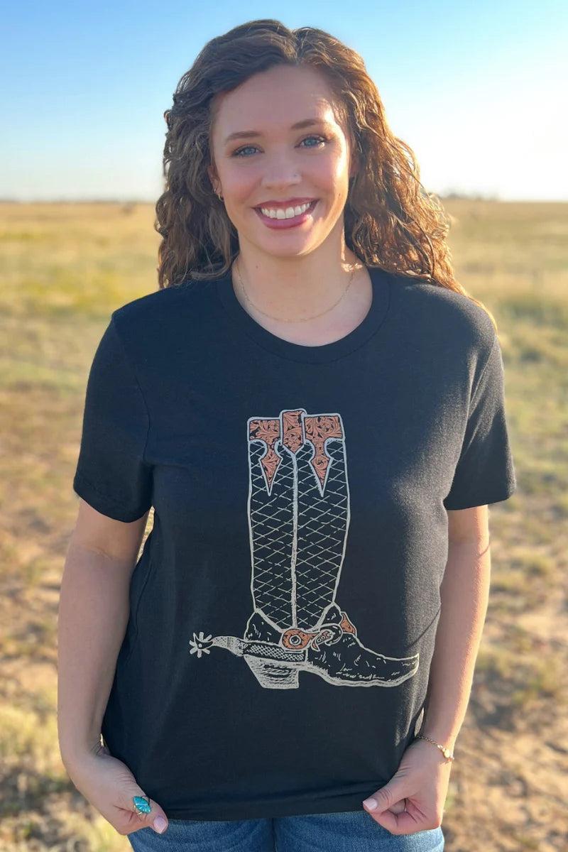 Sterling Kreek Knockin' Boots Tee Product Image