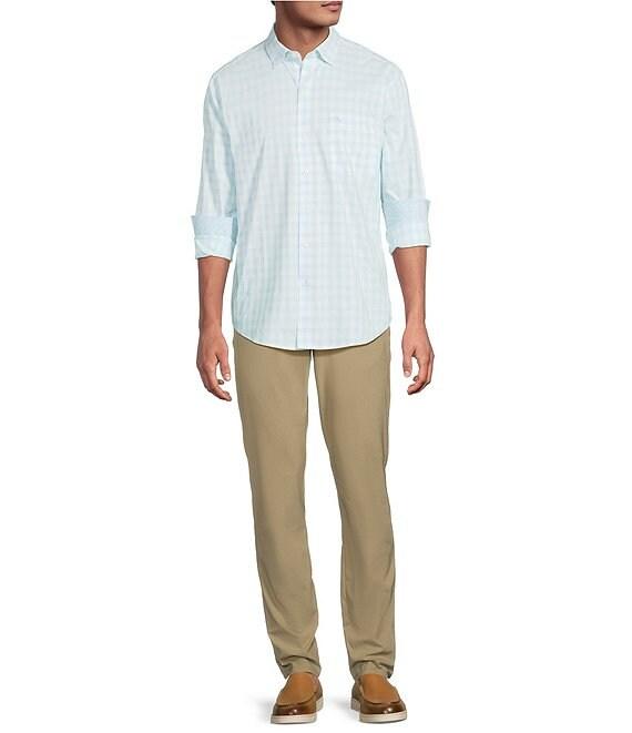 Tommy Bahama IslandZone Sarasota Stretch Nuevo Check Long Sleeve Woven Shirt Product Image