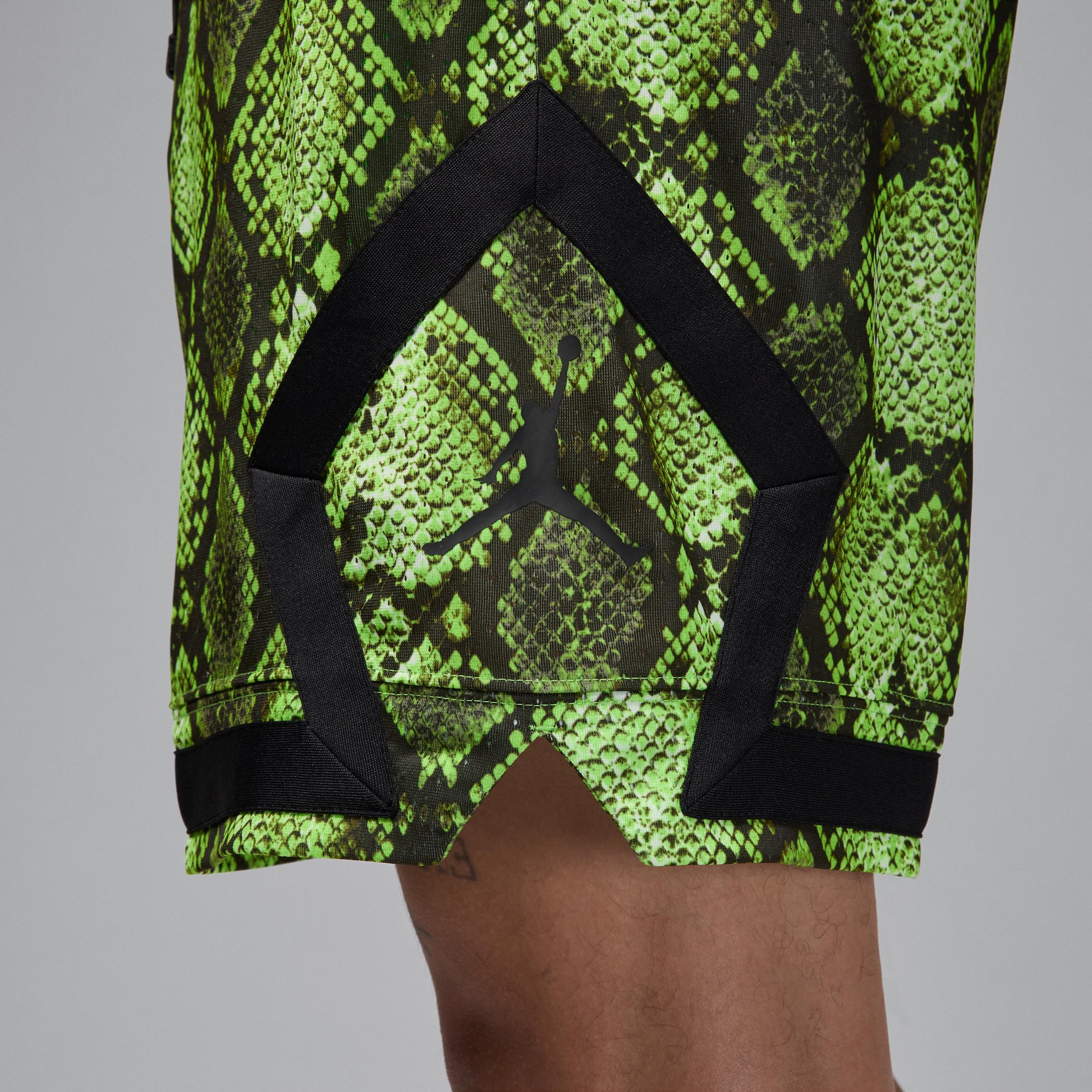 Mens Jordan Sport Dri-FIT Mesh Diamond Shorts | HF9907-133 Product Image