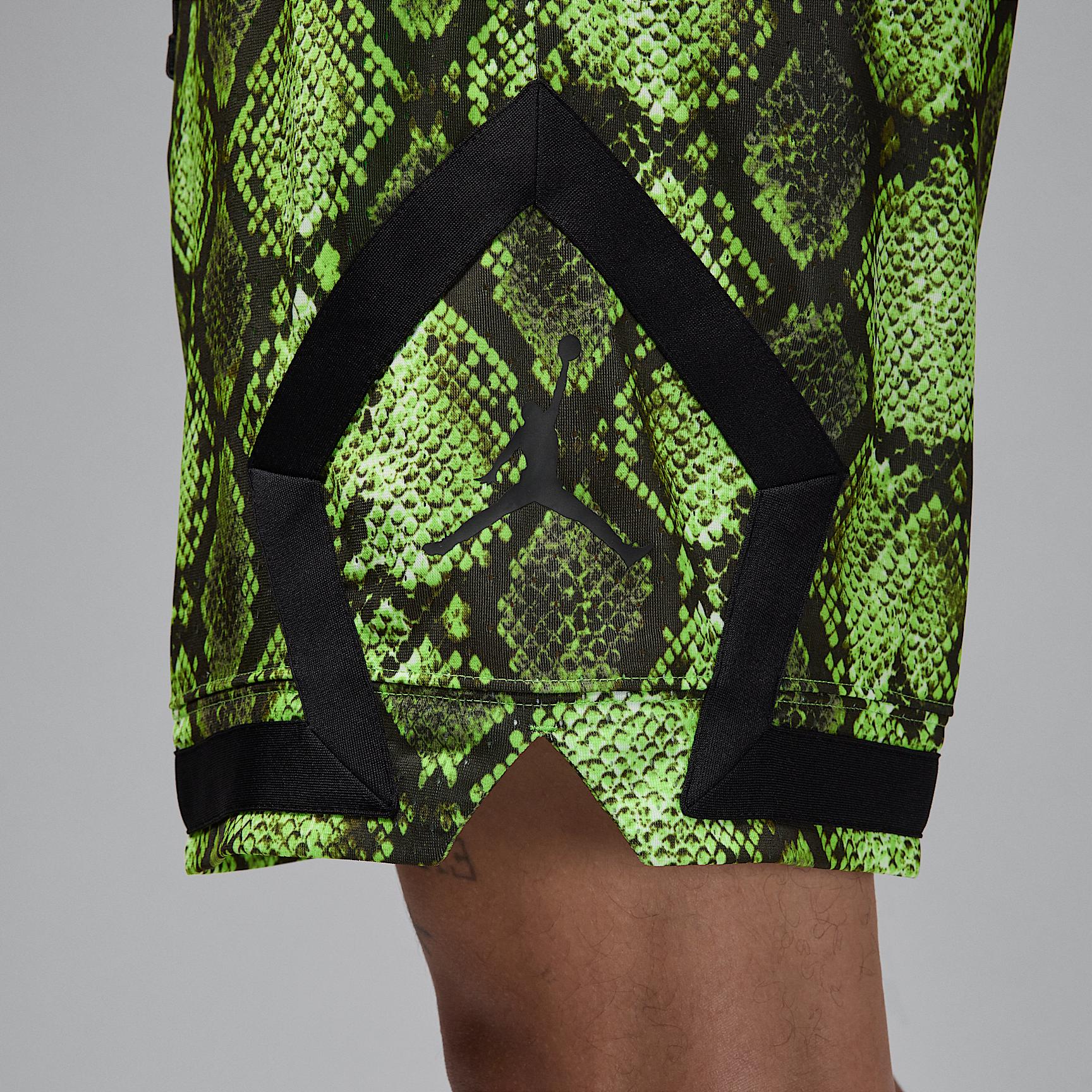 Mens Jordan Sport Dri-FIT Mesh Diamond Shorts | HF9907-133 Product Image