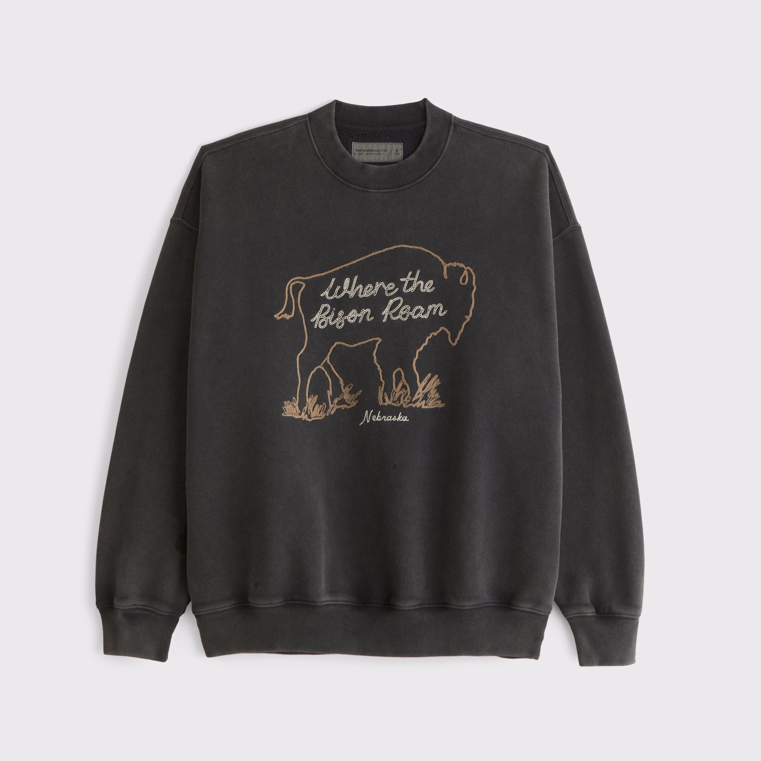 Western Graphic Popover Hoodie Product Image