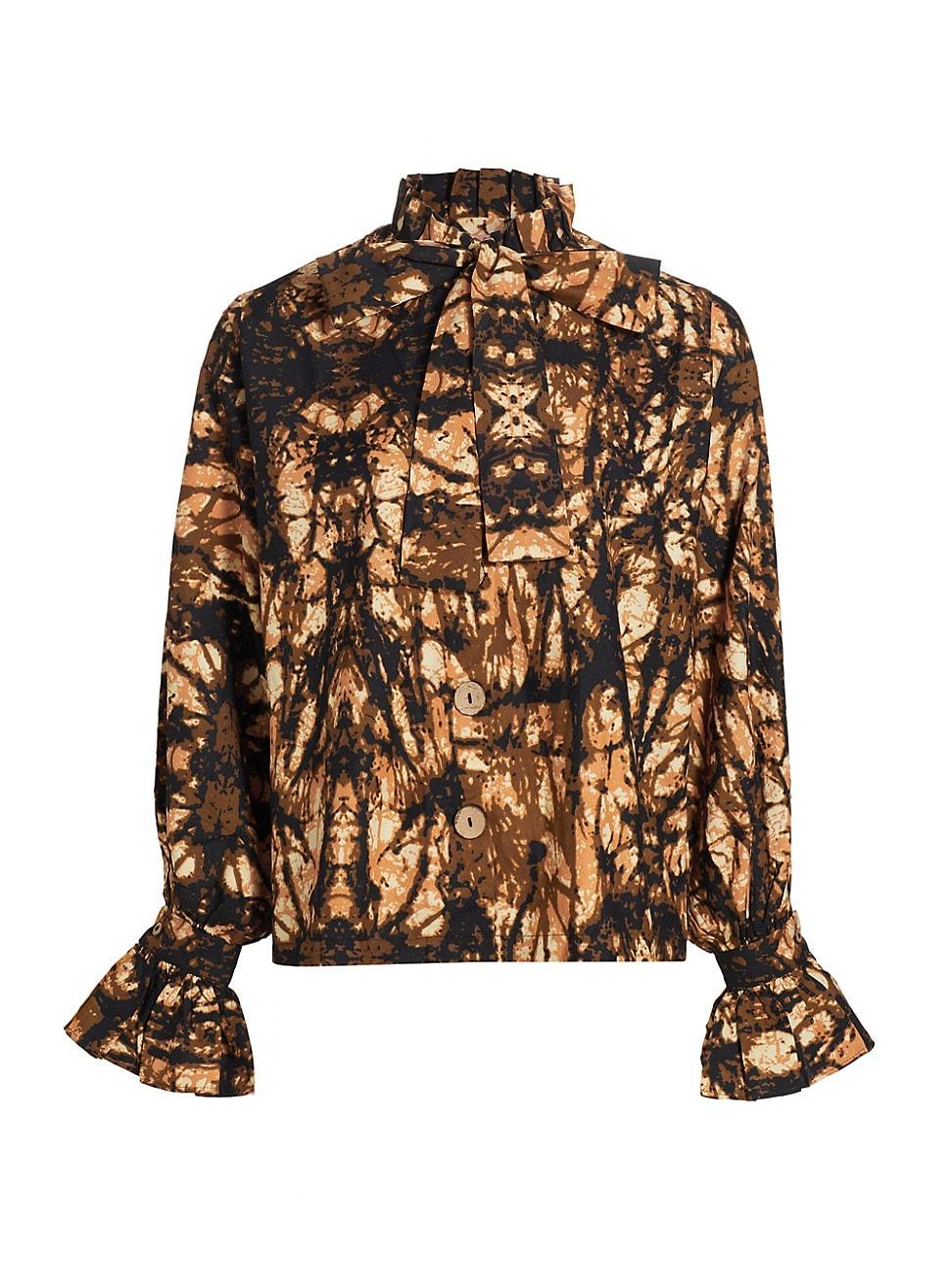 Womens Peju Mockneck Blouse Product Image