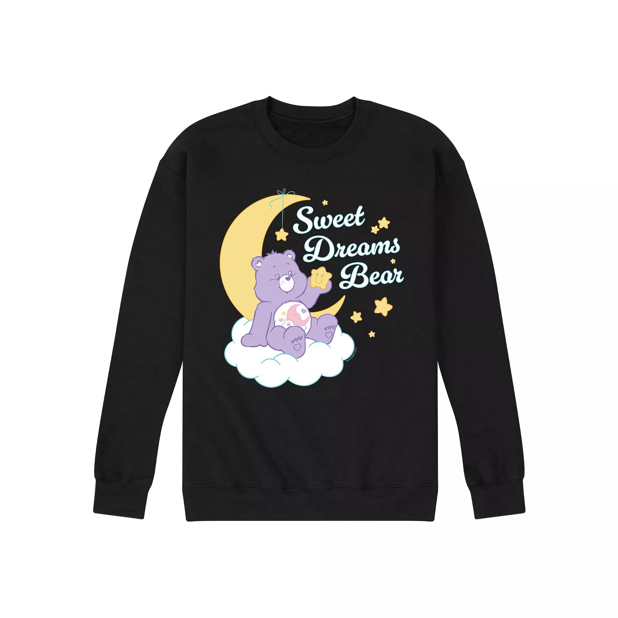 Men's Care Bears Sweet Dreams Fleece Sweatshirt,  Product Image