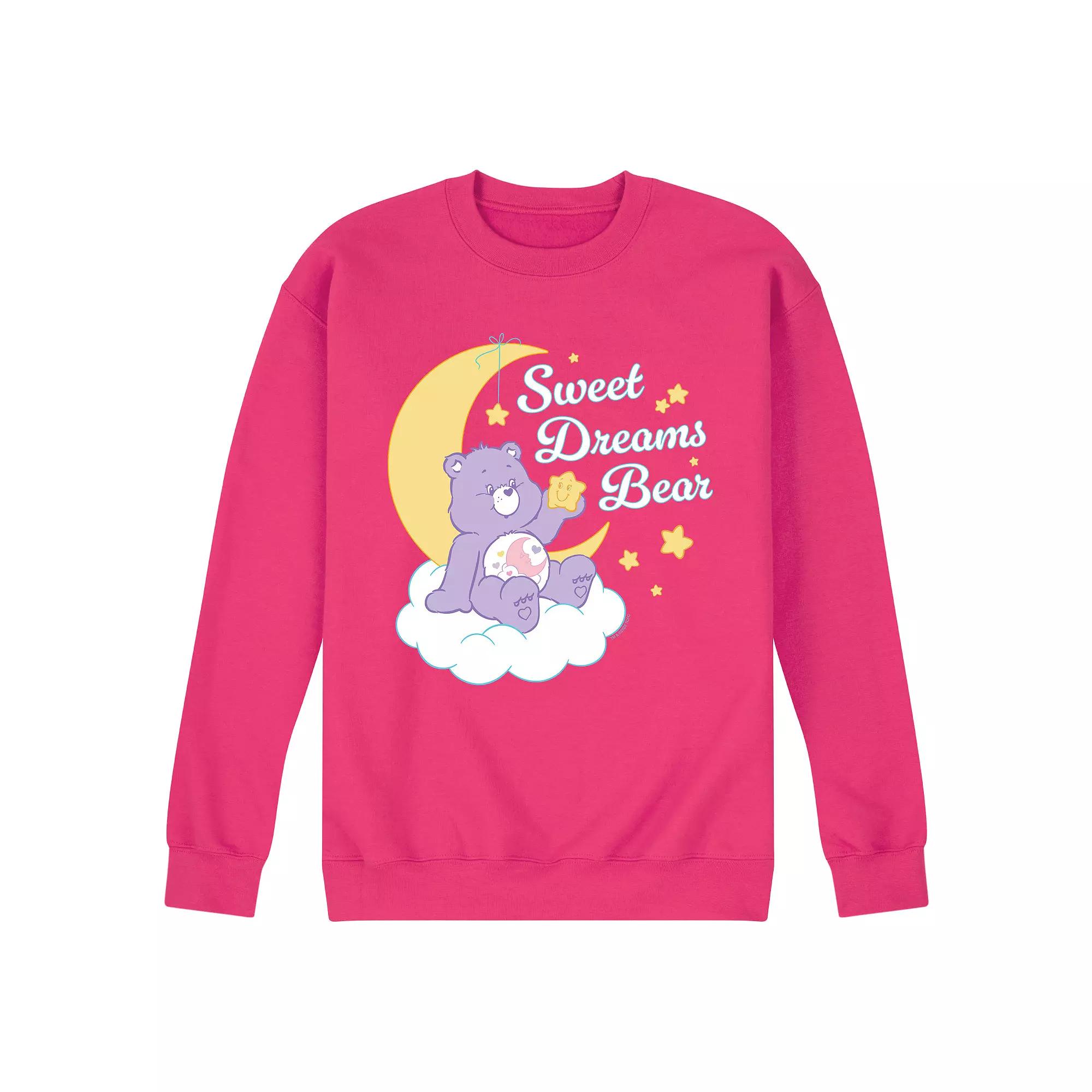 Men's Care Bears Sweet Dreams Fleece Sweatshirt,  Product Image