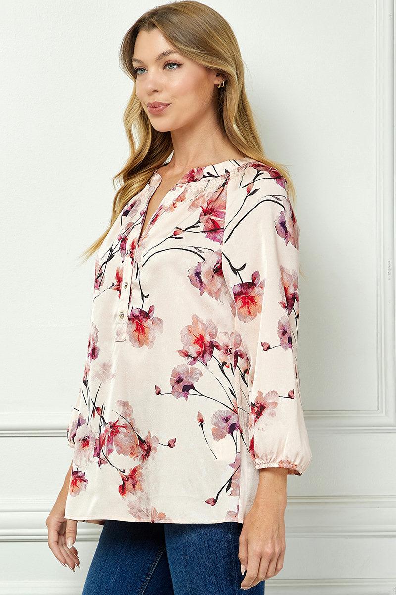 Sara Michelle 3/4 Bell Sleeve  2 Fer Dress And Necklace Product Image
